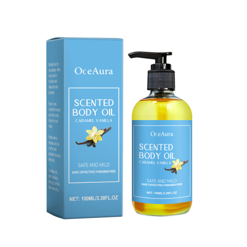 OceAura Caramel Vanilla Body Oil 100ml
