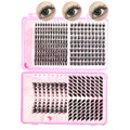 Multi-Style Hybrid False Eyelash Extension Set – Easy Apply Eye Makeup
