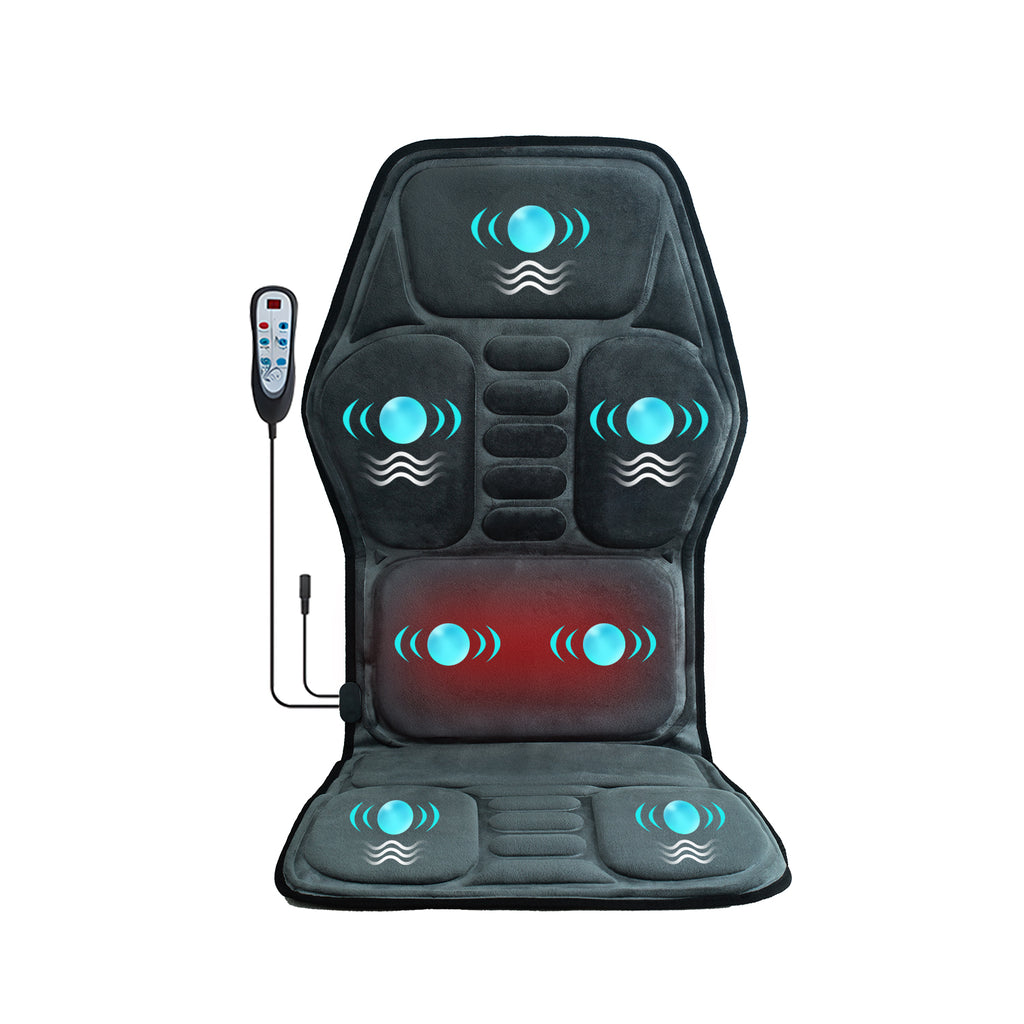 Premium Heated Massage Chair Pad - Full Body Relief with 9 Zones & Heat Therapy