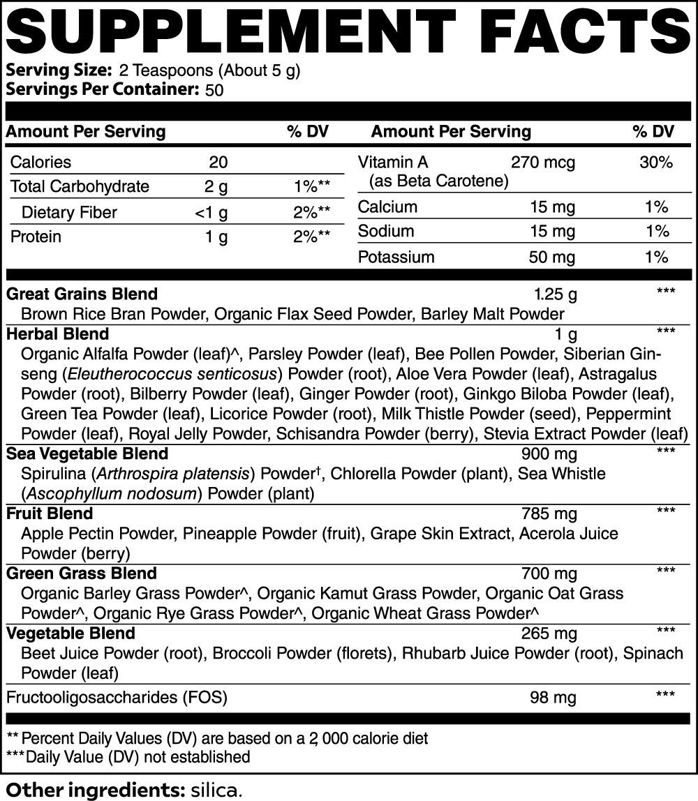 Ultra Green  Smoothie Blend