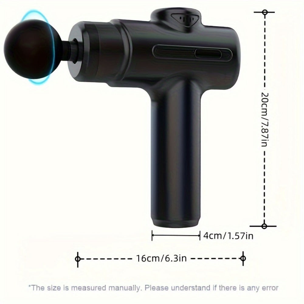 Premium Deep Tissue Massage Gun - Percussion Massager with 8 Heads for Athletes