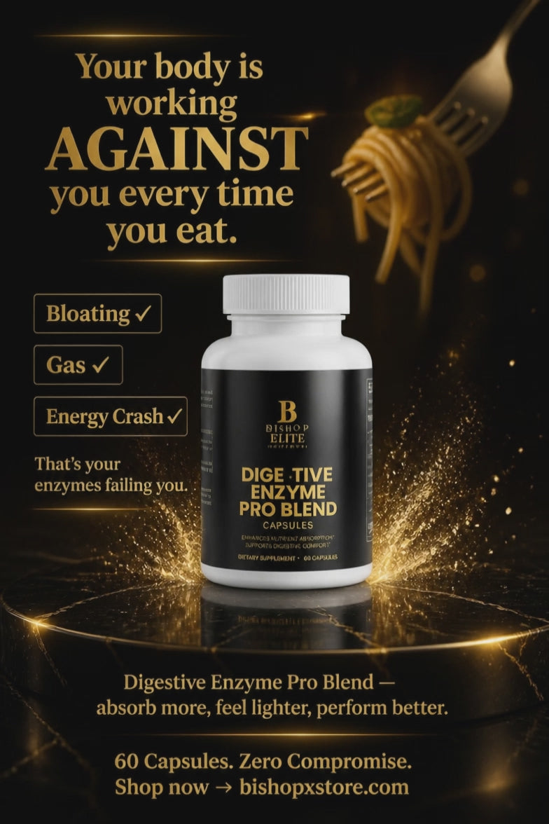 Digestive Enzyme Pro Blend — Makzyme-Pro, Bromelain, Papain & Lactobacillus Strains | 60 Capsules