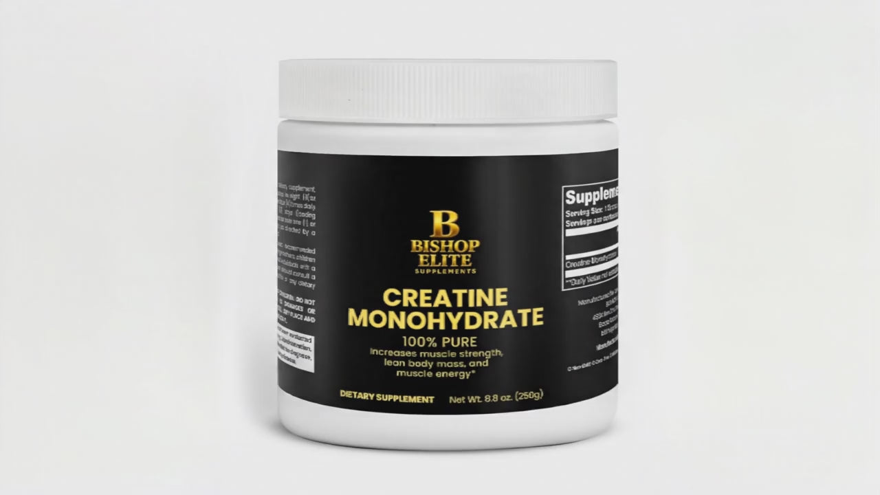 Creatine Monohydrate — Pure Unflavored Powder | 250 g