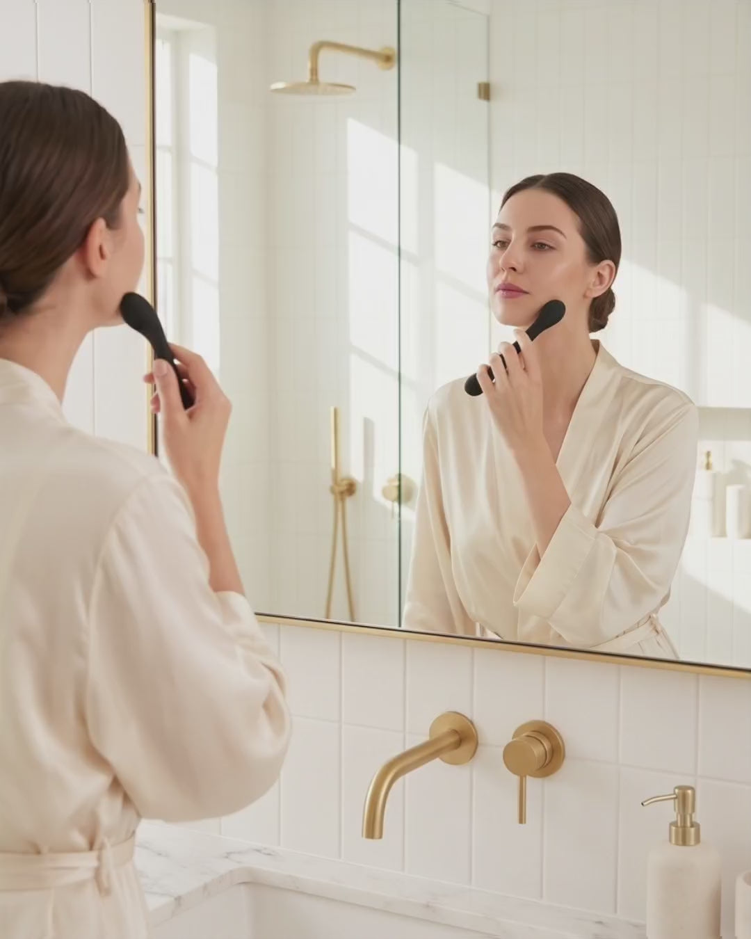 Sculpt & Glow Facial Massage Stick – Ergonomic Tool for Circulation & Relaxation