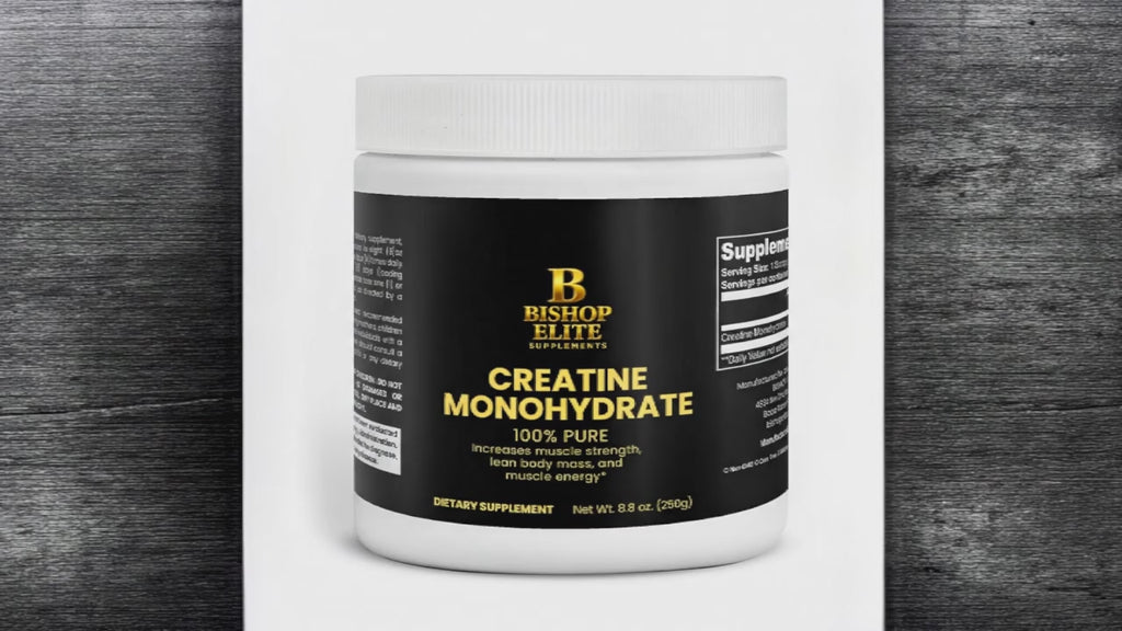 Creatine Monohydrate — Pure Unflavored Powder | 250 g
