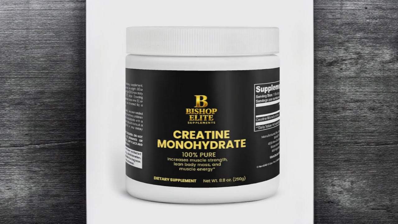 Creatine Monohydrate — Pure Unflavored Powder | 250 g