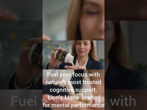 lifestyle video connecting nature and productivity — a woman enjoying Lion’s Mane in her daily routine while scenes of the forest and city reflect balance and clarity. Bishop X.