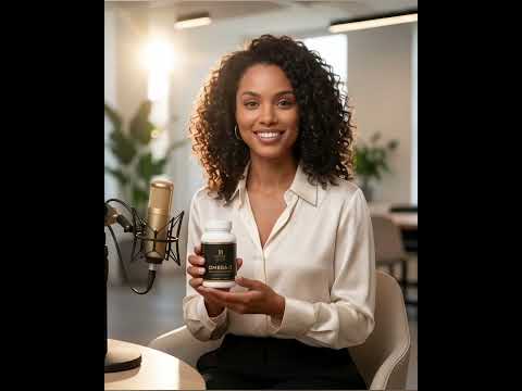 Podcast-style video featuring two women discussing Omega‑3, sharing wellness insights in a relaxed, friendly conversation.