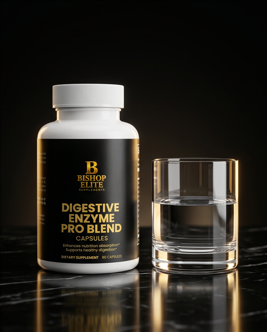 Digestive Enzyme Pro Blend — Makzyme-Pro, Bromelain, Papain & Lactobacillus Strains | 60 Capsules