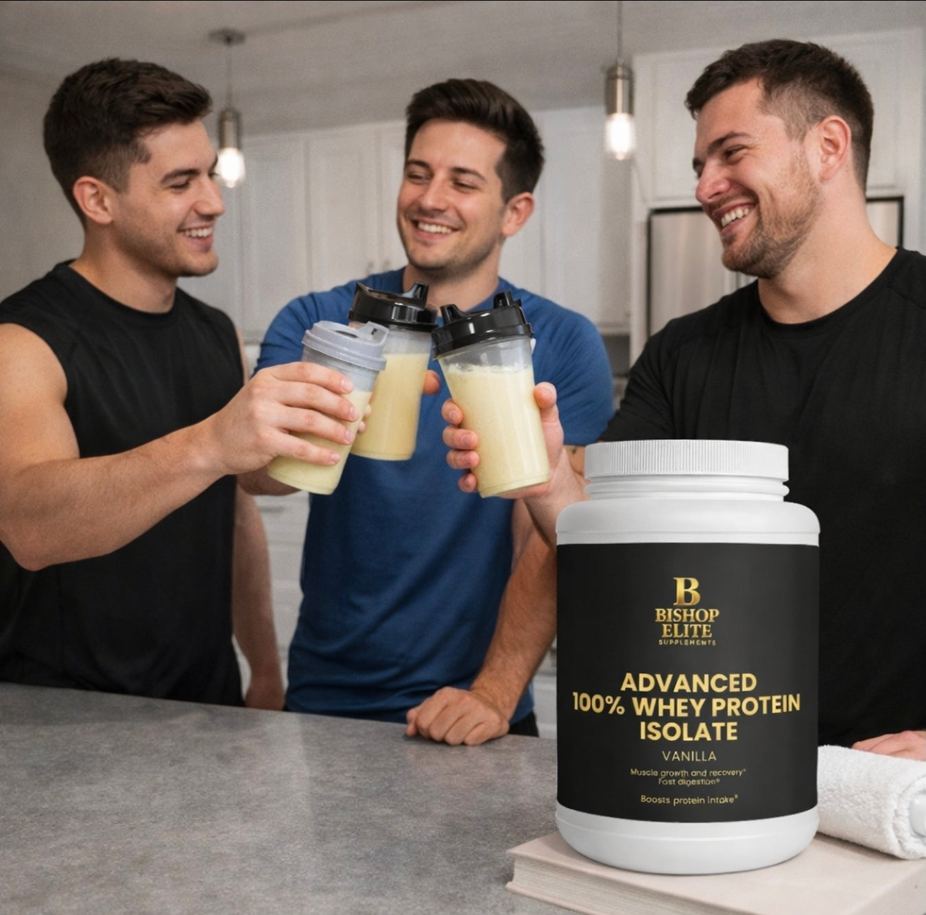 100% Whey Protein Isolate — Vanilla Flavor | 22g Protein per Serving | MCT Oil & Apple Pectin | 805g
