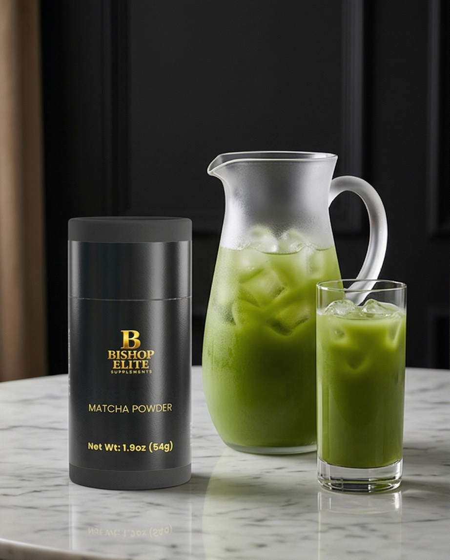 Pure Matcha Green Powder — Ceremonial Grade | Shade-Grown Camellia Sinensis | Stone-Ground | 1.9 oz / 54g