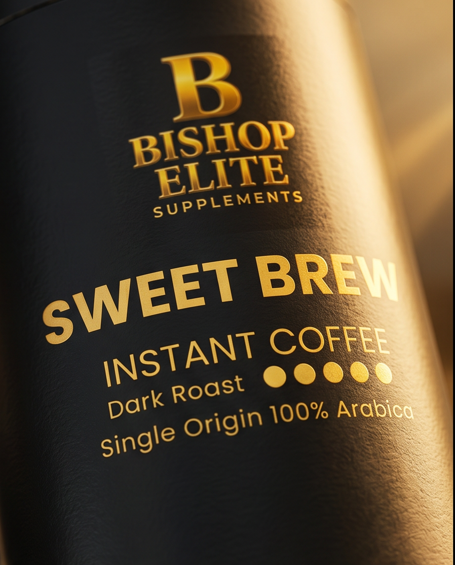 Sweet Brew Instant Coffee (Dark Roast) – Single‑Origin Papua New Guinea | 54 g