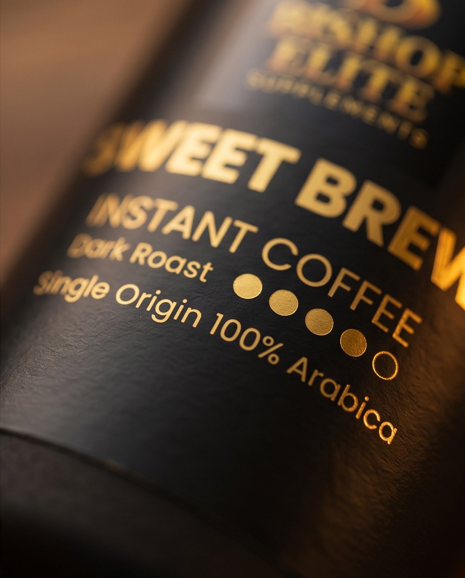 Sweet Brew Instant Coffee (Dark Roast) – Single‑Origin Papua New Guinea | 54 g