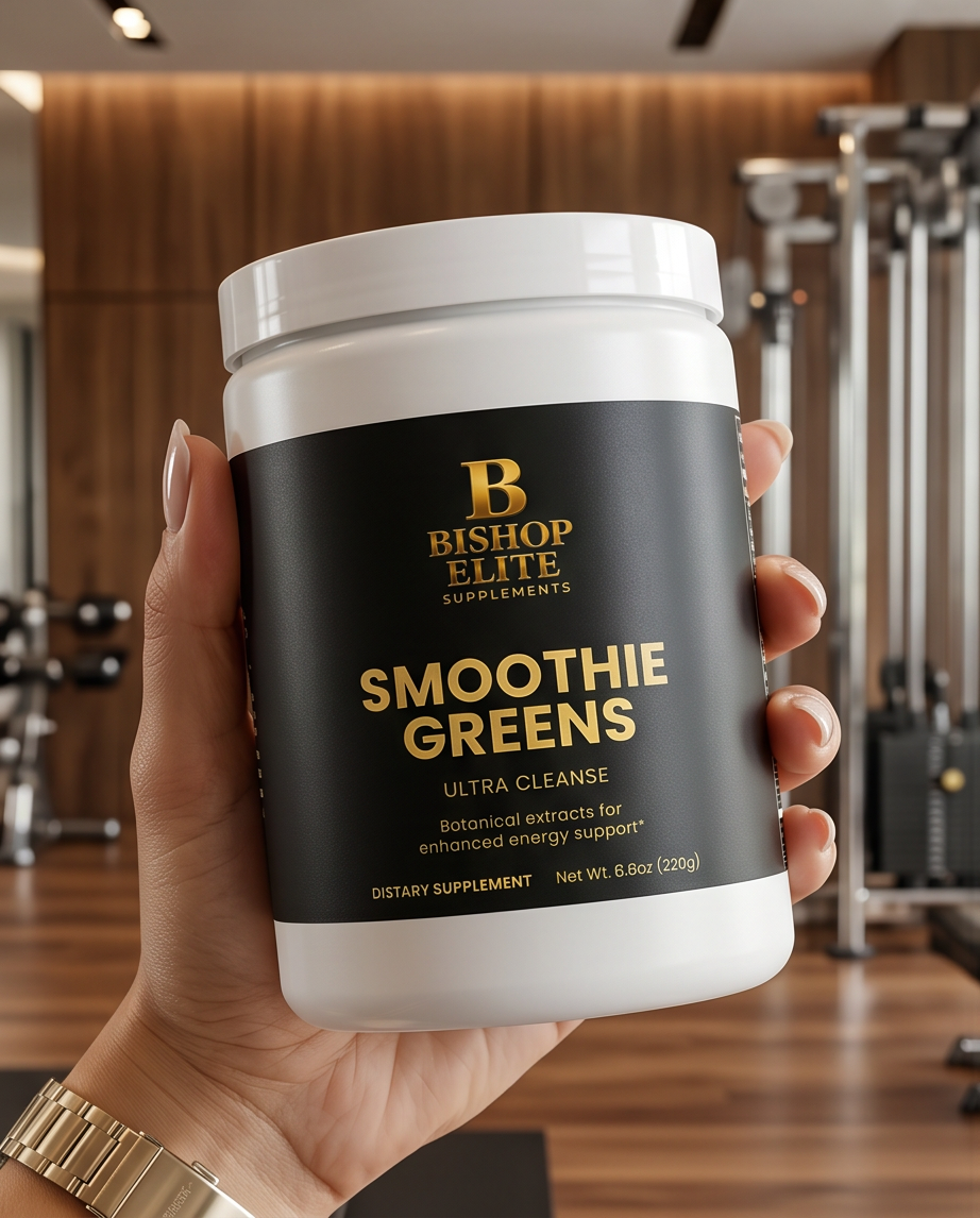 Ultra Green Smoothie Blend — Organic Grasses, Spirulina, Chlorella & Botanical Herbal Blend | 250g / 0.55 lb