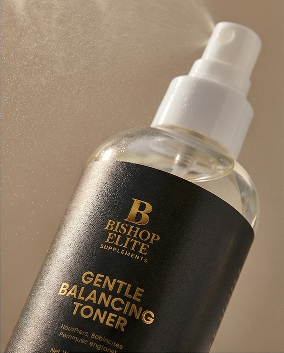 Gentle Balancing Toner — Rose Water, Green Tea & Chamomile with Aloe Vera & Allantoin | 6 fl oz / 177ml
