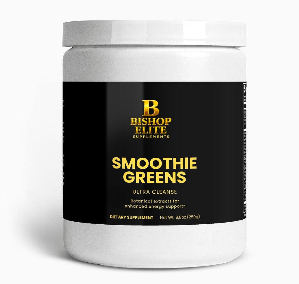 Ultra Green Smoothie Blend — Organic Grasses, Spirulina, Chlorella & Botanical Herbal Blend | 250g / 0.55 lb