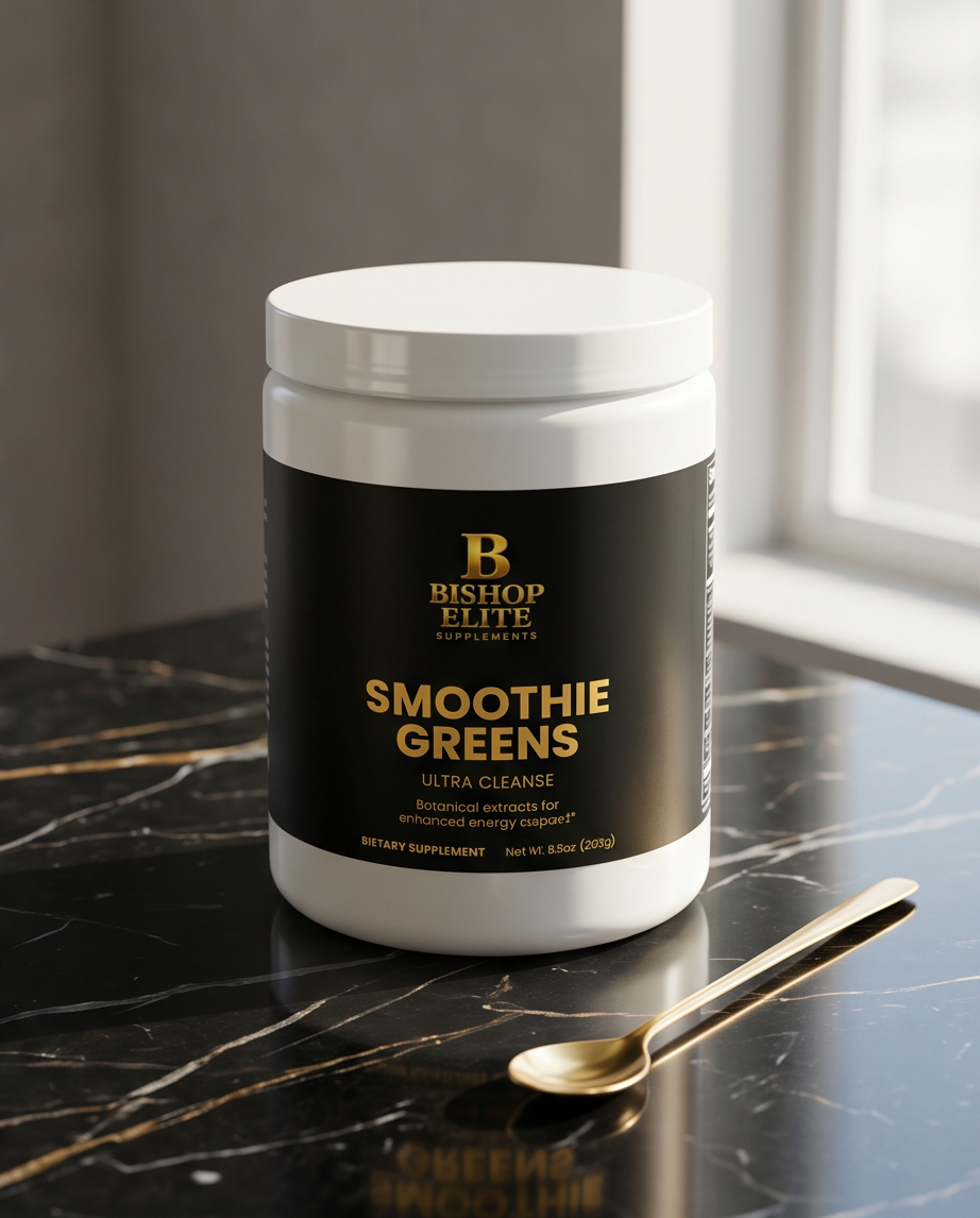 Ultra Green Smoothie Blend — Organic Grasses, Spirulina, Chlorella & Botanical Herbal Blend | 250g / 0.55 lb