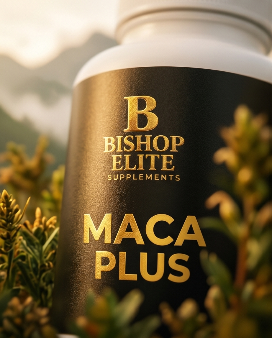 Maca Plus — Organic Triple Maca Root Blend with Black Pepper | 60 Capsules