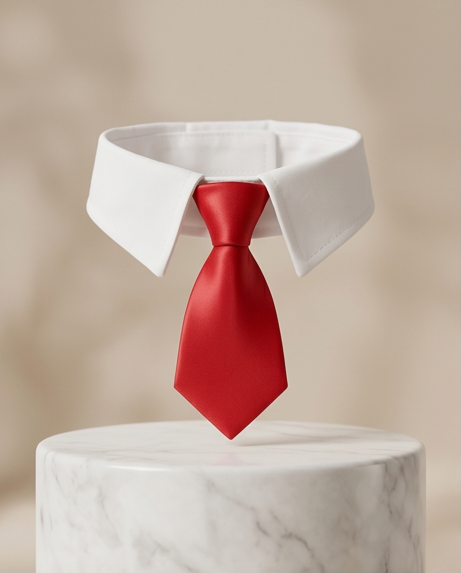 Dog Wedding Suit with Formal Necktie & Collar