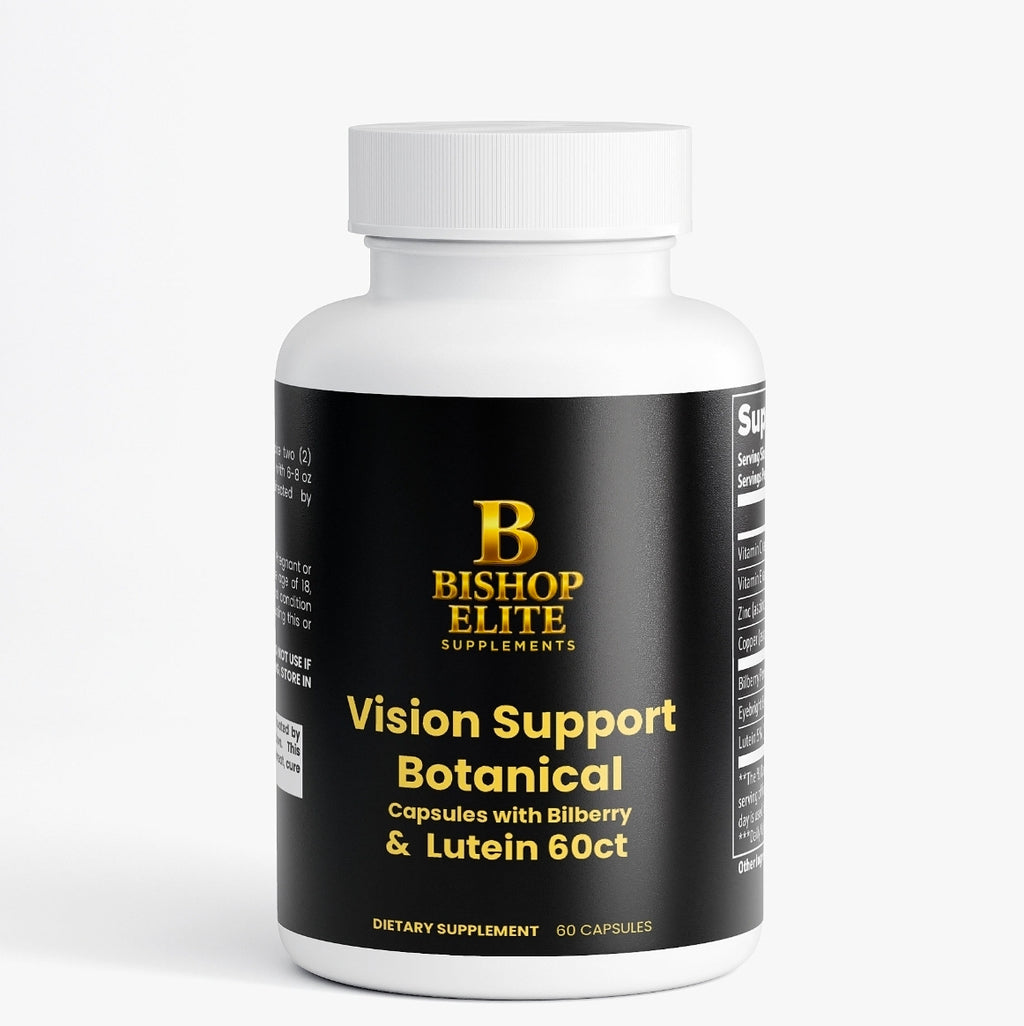 Vision Botanical Blend — Bilberry, Lutein & Eyebright | 60 Capsules