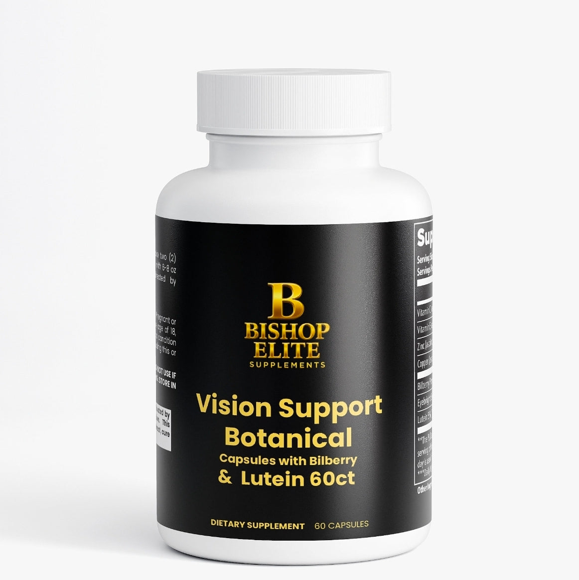 Vision Botanical Blend — Bilberry, Lutein & Eyebright | 60 Capsules