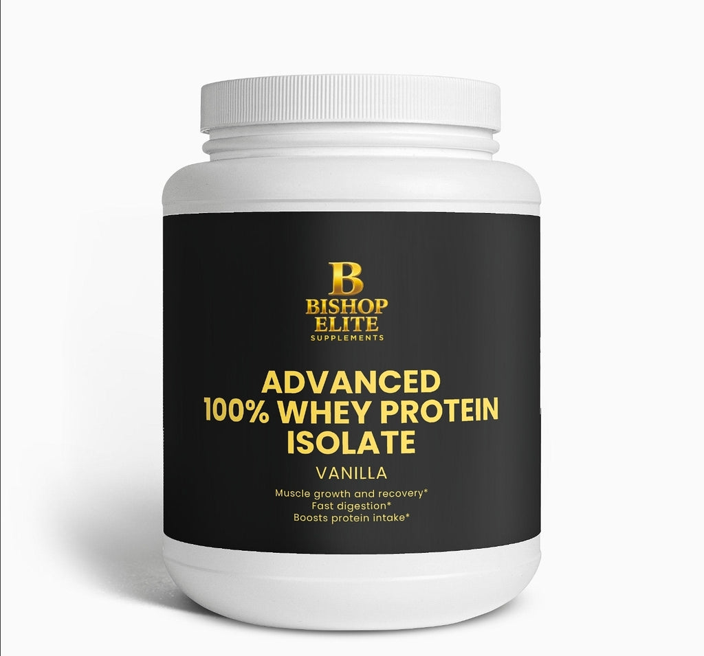 100% Whey Protein Isolate — Vanilla Flavor | 22g Protein per Serving | MCT Oil & Apple Pectin | 805g