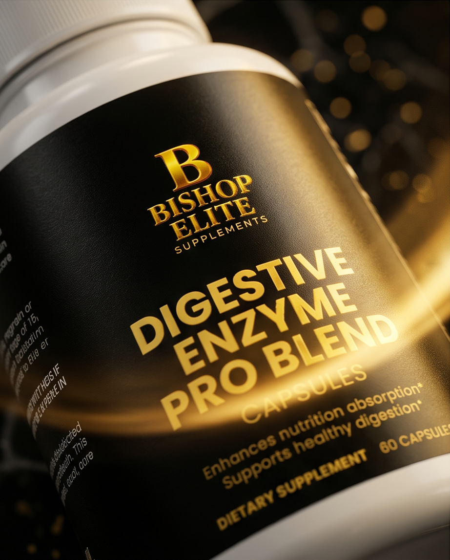 Digestive Enzyme Pro Blend — Makzyme-Pro, Bromelain, Papain & Lactobacillus Strains | 60 Capsules